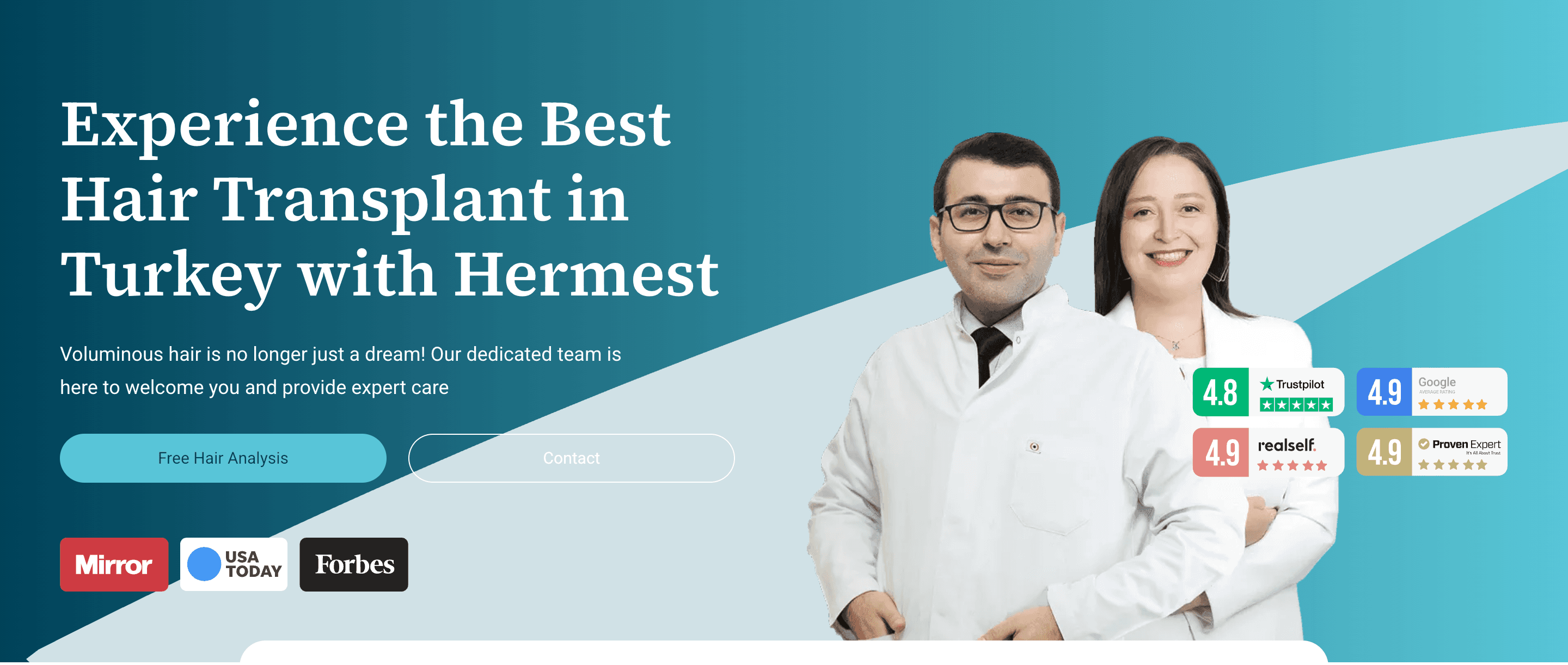 Hermest Hair Clinic | Hair Transplant Turkey Istanbul cover